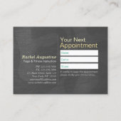 ヨガ瞑想インストラクタークラスパスロイヤリティZEN ロイヤリティカード (裏面)