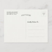 ヨガ瞑想インストラクターゴールドフォイルマンダラ引用文 ポストカード (裏面)