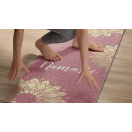 ヨガ瞑想インストラクターバラ金ゴールドマンダラロータス ヨガマット