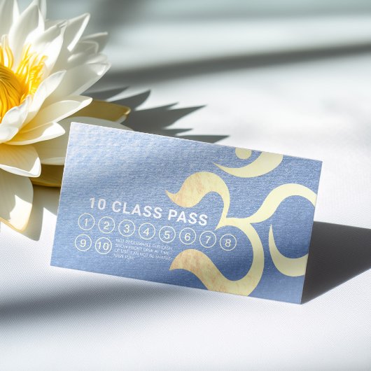 ヨガ瞑想インストラクターライフコーチクラスパス ロイヤリティカード