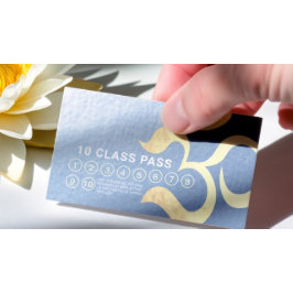 ヨガ瞑想インストラクターライフコーチクラスパス ロイヤリティカード