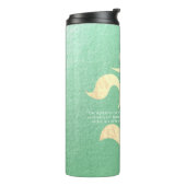 ヨガ瞑想インストラクターライフコーチOM引用文 タンブラー (回転左)