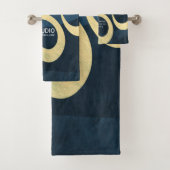 ヨガ瞑想インストラクターライフコーチOM引用文 バスタオルセット (インサイチュ)