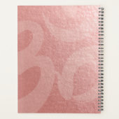 ヨガ瞑想インストラクターライフコーチOM引用文 プランナー手帳 (裏面)