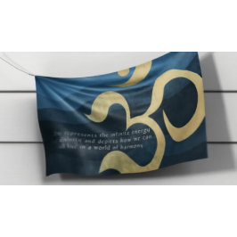 ヨガ瞑想インストラクターライフコーチOM引用文 横断幕