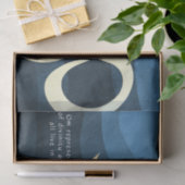 ヨガ瞑想インストラクターライフコーチOM引用文Ti 薄葉紙 (ギフト)