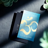 ヨガ瞑想インストラクターロイヤリティパンチオムシンボル ロイヤリティカード