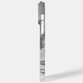 ヨガ瞑想インストラクターロータスポーズイ絵画ンク Case-Mate iPhoneケース (裏面 / 左)