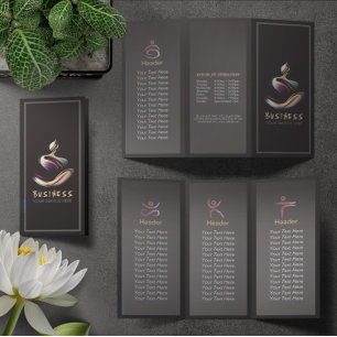 ヨガ瞑想インストラクターロータスポーズブラシストローク