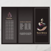 ヨガ瞑想インストラクターロータスポーズブラシストローク (正面)