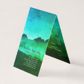 ヨガ瞑想インストラクター価格表アポイントメント 名刺 (裏面)