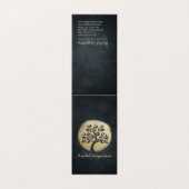 ヨガ瞑想インストラクター価格表アポイントメント 名刺 (外部フラット)