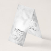 ヨガ瞑想インストラクター料金表 予約 名刺 (裏面)