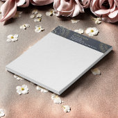 ヨガ瞑想インストラクター金ゴールドマンダラネイビーブルー ノートパッド