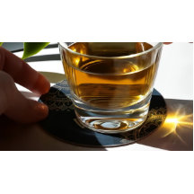 ヨガ瞑想インストラクター金ゴールドマンダラネイビーブルー