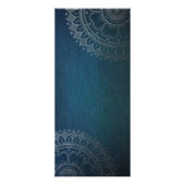 ヨガ瞑想インストラクター金ゴールド曼荼羅価格表 ラックカード (裏面)