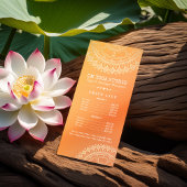 ヨガ瞑想インストラクター金ゴールド曼荼羅価格表 ラックカード