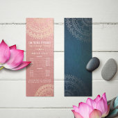 ヨガ瞑想インストラクター金ゴールド曼荼羅価格表 ラックカード