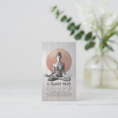 ヨガ瞑想インストラクター霊気マスタークラスパス ロイヤリティカード (スタンド正面)