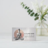 ヨガ瞑想インストラクター霊気マスタークラスパス ロイヤリティカード (スタンド正面)