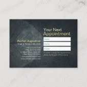 ヨガ瞑想インストラクター霊気マスタークラスパス ロイヤリティカード (裏面)