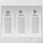 ヨガ瞑想インストラクター霊気マスターロータスポーズ (裏面)