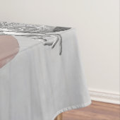 ヨガ瞑想インストラクター霊気マスターロータスポーズ テーブルクロス (インサイチュ)