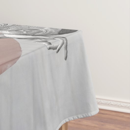 ヨガ瞑想インストラクター霊気マスターロータスポーズ テーブルクロス (インサイチュ)