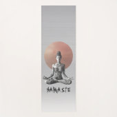 ヨガ瞑想インストラクター霊気マスターロータスポーズ ヨガマット (正面)