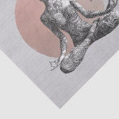 ヨガ瞑想インストラクター霊気マスターロータスポーズ 薄葉紙 (詳細)