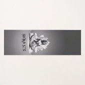 ヨガ瞑想インストラクター霊気マスターローポリ ヨガマット (正面(横))