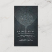 ヨガ瞑想インストラクター霊気マスターローポリ 名刺 (裏面)