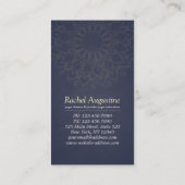 ヨガ瞑想インストラクター5クラスパス ロイヤリティカード (裏面)