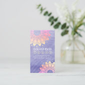 ヨガ瞑想インストラクター5クラスパス ロイヤリティカード (スタンド正面)