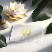 ヨガ瞑想インストラクター5クラスパスOMロイヤリティ ロイヤリティカード