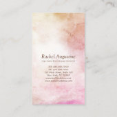 ヨガ瞑想インストラクター クラスパス ロイヤリティカード (裏面)