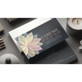 ヨガ瞑想インストラクター クラスパス ロイヤルティカード ロイヤリティカード