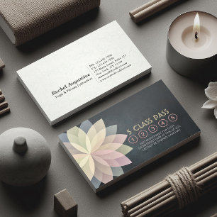 ヨガ瞑想インストラクター クラスパス ロイヤルティカード ロイヤリティカード