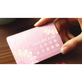 ヨガ瞑想インストラクター クラスパス ロイヤルティ カード