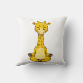 ヨガ瞑想キリン クッション (裏面)