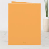 ヨガ瞑想ヨガグリーティング カード (裏面)