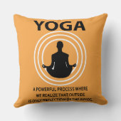 ヨガ瞑想ヨガ クッション (裏面)