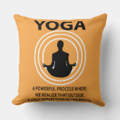 ヨガ瞑想ヨガ クッション (正面)