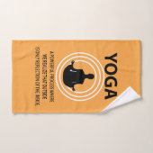 ヨガ瞑想ヨガ ハンドタオル (ハンドタオル)