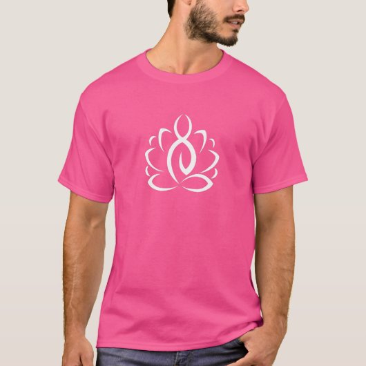 ヨガ瞑想レスト男性へ女性青年1 Tシャツ (正面)