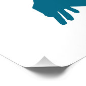 ヨガ瞑想前向きエネルギー平和 ポスター (コーナー)