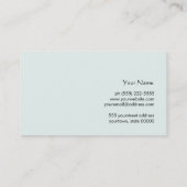 ヨガ瞑想姿勢名刺 名刺 (裏面)