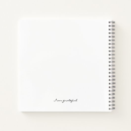 ヨガ瞑想感謝曼荼羅日記 ノートブック (裏面)