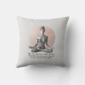 ヨガ瞑想指導者レイキマスター蓮の座り姿勢 クッション (裏面)