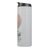 ヨガ瞑想指導者レイキマスター蓮の座り姿勢 タンブラー (回転右)